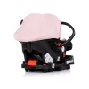Chipolino Amore autóshordozó adapterrel 40-87cm - Pink powder