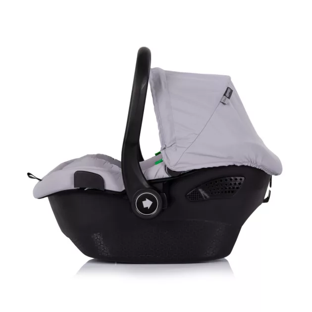 Chipolino Pearl autóshordozó adapterrel 40-87 cm - Platinum