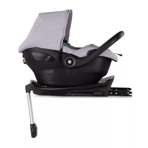 Chipolino Pearl autóshordozó adapterrel 40-87 cm - Platinum