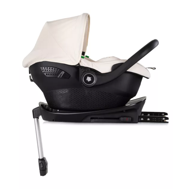 Chipolino Pearl autóshordozó adapterrel 40-87 cm - Cashmere