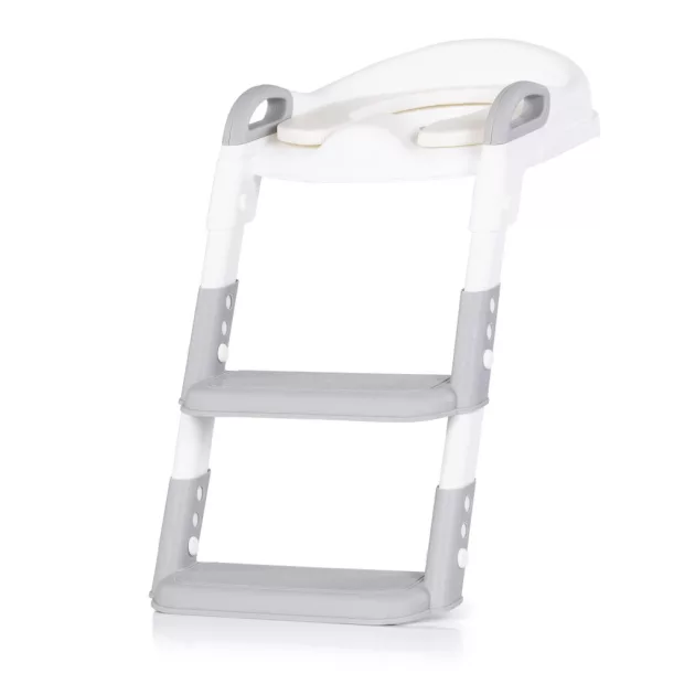 Chipolino Kiddy lépcsős wc szűkítő - Grey