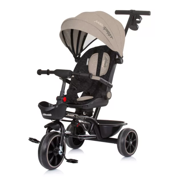 Chipolino Max Sport tricikli kupolával - latte