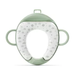   Lorelli párnázott WC szűkítő háttámlával - Planets Green