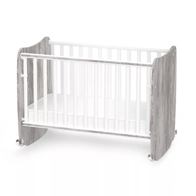 Lorelli Stars ringatható kiságy 60x120 - White / Artwood