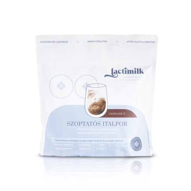 Lactimilk szoptatást támogató italpor - csokoládé íz