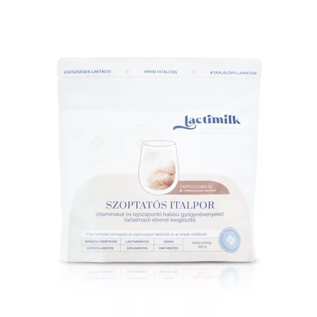 Lactimilk szoptatást támogató italpor - cappucino íz