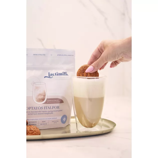 Lactimilk szoptatást támogató italpor - cappucino íz