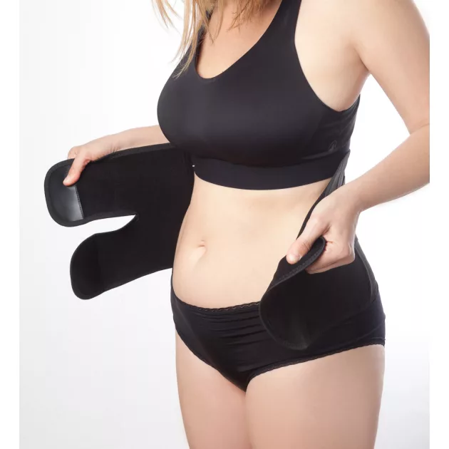 MomCare Szülés utáni Haskötő - fekete M