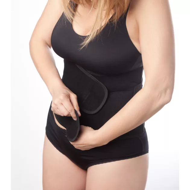 MomCare Szülés utáni Haskötő - fekete XL