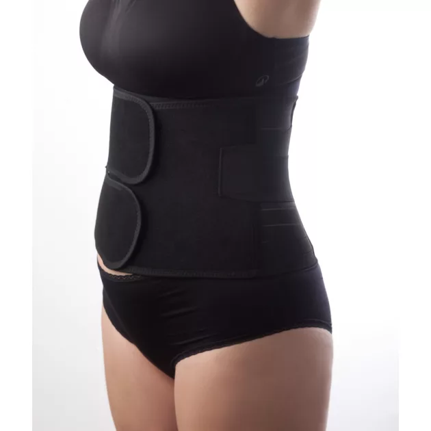MomCare Szülés utáni Haskötő - fekete XL
