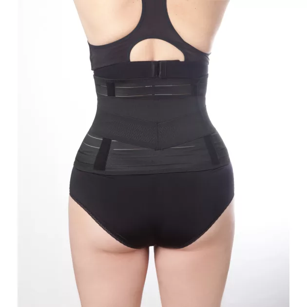 MomCare Szülés utáni Haskötő - fekete XL