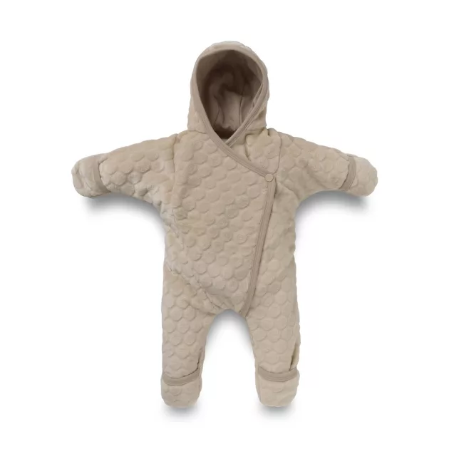 Kenguru Gold Bő popcorn overál - mogyoró 9-18 hó