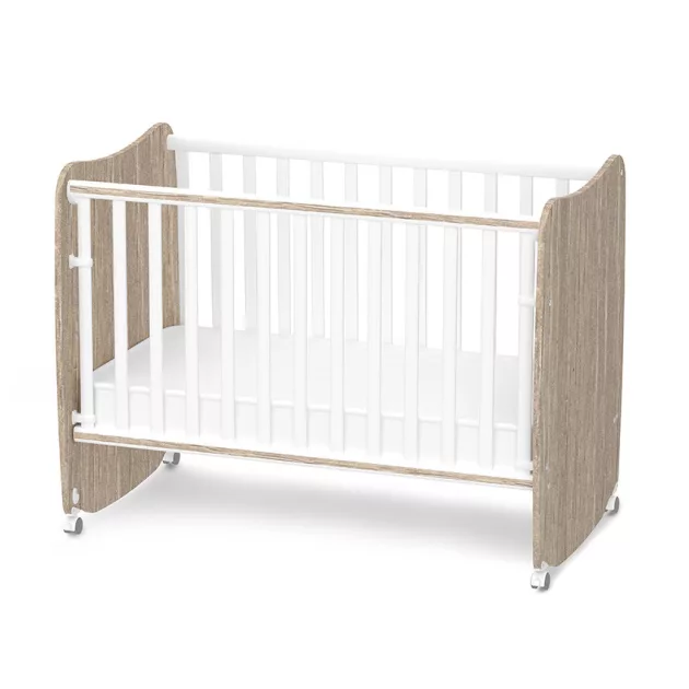 Lorelli Stars ringatható kiságy 60x120 - White / Amber