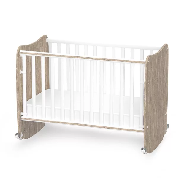 Lorelli Stars ringatható kiságy 60x120 - White / Amber