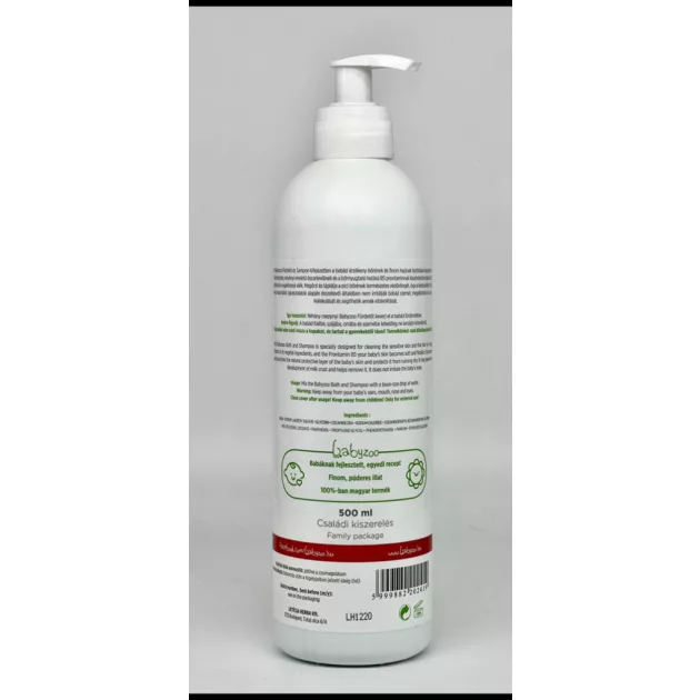 Babyzoo Fürdető és Sampon 500 ml