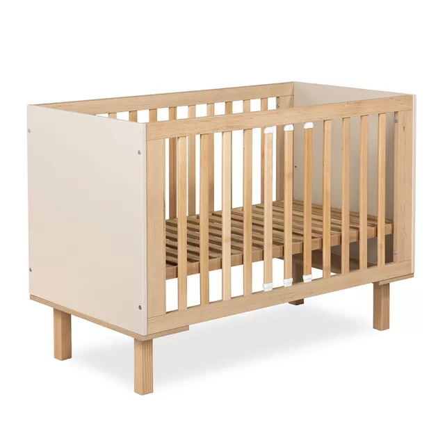 Little Sky Laura kiságy 60x120 - bükk & bézs