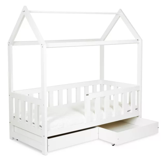 Little Sky Liv házikó kiságy 80x160 - fehér