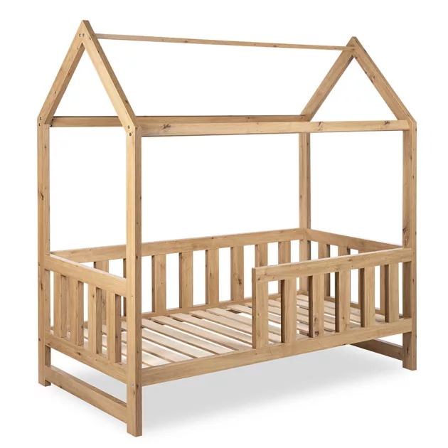 Little Sky Liv házikó kiságy 80x160 - tölgy