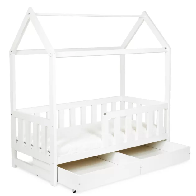 Little Sky Liv házikó kiságy 80x160 - tölgy