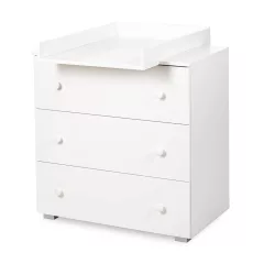 Klups Paula komód - fehér