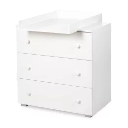 Klups Paula komód - fehér