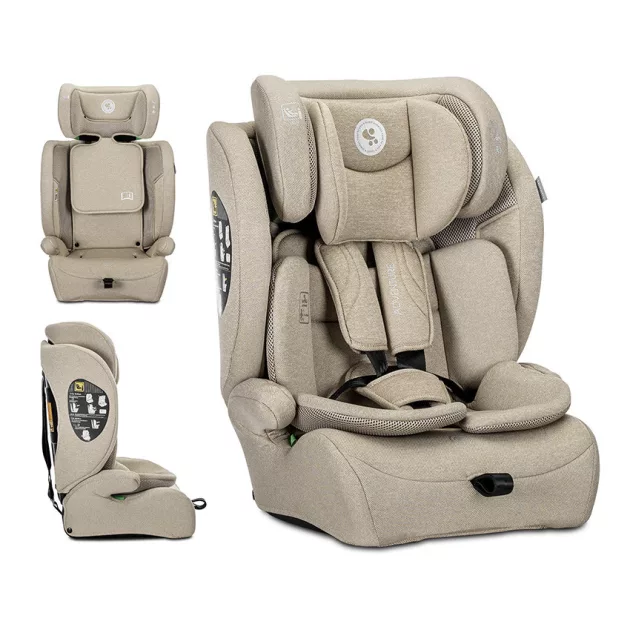 Lorelli Adventure autósülés i-Size 76-150cm - Beige (doboz nélküli)