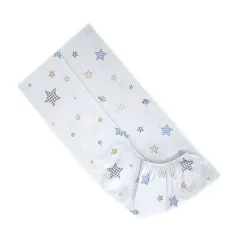Lorelli gumis lepedő 70x140 + 15cm - Bear with Swing Blue