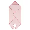 ClevaMama Extra nagy bambusz babatörölköző - Rózsaszín