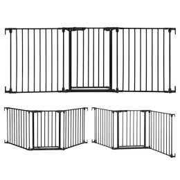   Dreambaby Discovery 3 biztonsági ajtórács 74,5-195 cm - fekete