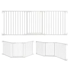   Dreambaby Discovery 3 biztonsági ajtórács 74,5-195 cm - fehér