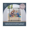 Dreambaby Ava biztonsági ajtórács 75-81 cm - sötétszürke