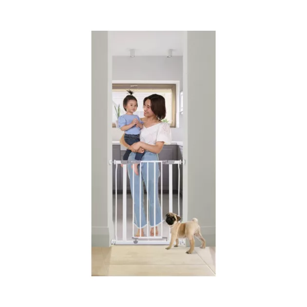 Dreambaby Ava Slimline biztonsági ajtórács 61-68 cm - fehér