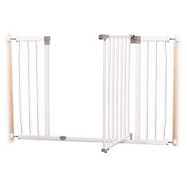 Dreambaby Liberty extra széles biztonsági ajtórács 99-105,5 cm - fehér