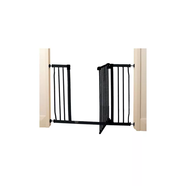 Dreambaby Liberty extra széles biztonsági ajtórács 99-105,5 cm - fekete