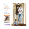 Dreambaby Liberty extra magas biztonsági kapu 75-81 cm - fehér