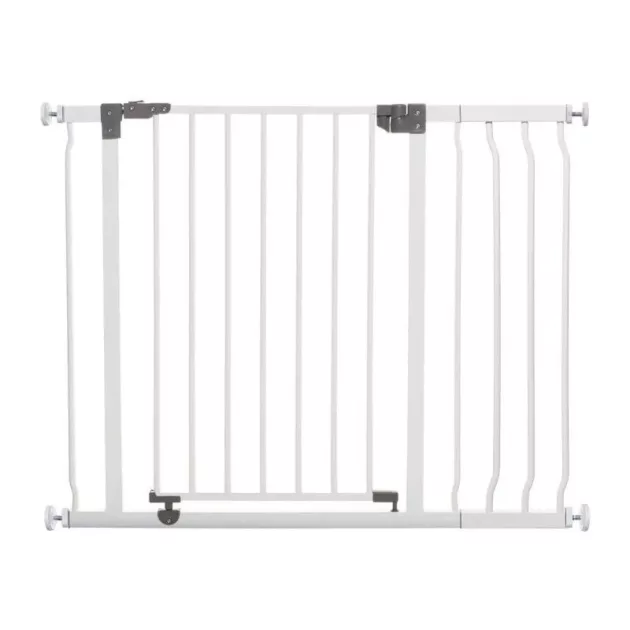 Dreambaby Liberty biztonsági kapu - fehér 75 cm-81 cm magas és 1 x 18 cm hosszabbítás