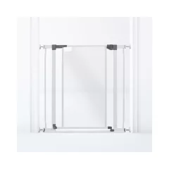   Dreambaby Clear view biztonsági ajtórács 75-81 cm - fehér