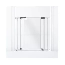   Dreambaby Clear view biztonsági ajtórács 75-81 cm - fehér