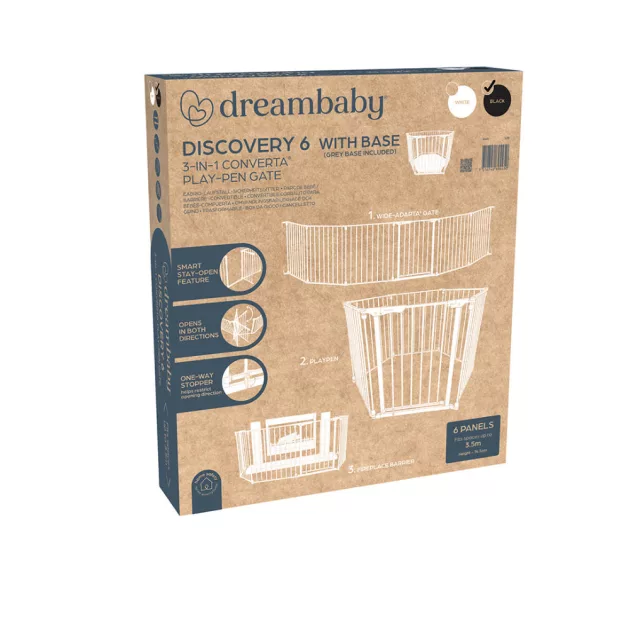 Dreambaby Discovery 3az1 ben babakarám - fekete