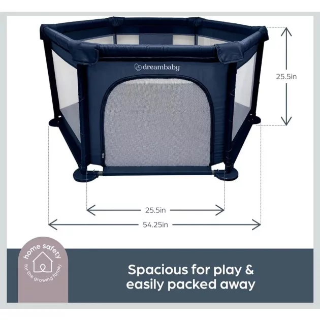 Dreambaby Explore utazójáróka 6 oldalú - Navy