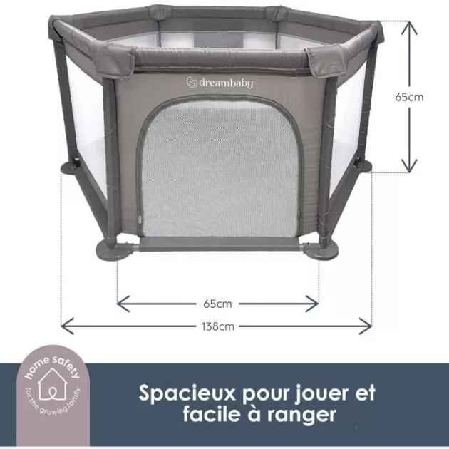 Dreambaby Explore utazójáróka 6 oldalú - Taupe