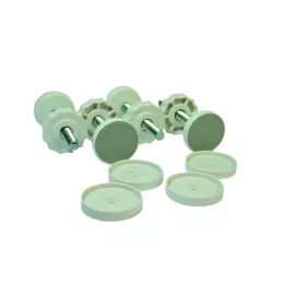   Dreambaby 4 részes feszítőcsavar készlet biztonsági ajtórácshoz - fehér