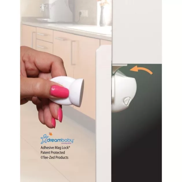 Dreambaby Ragasztós mágneszár - 2 zár 1 kulcs