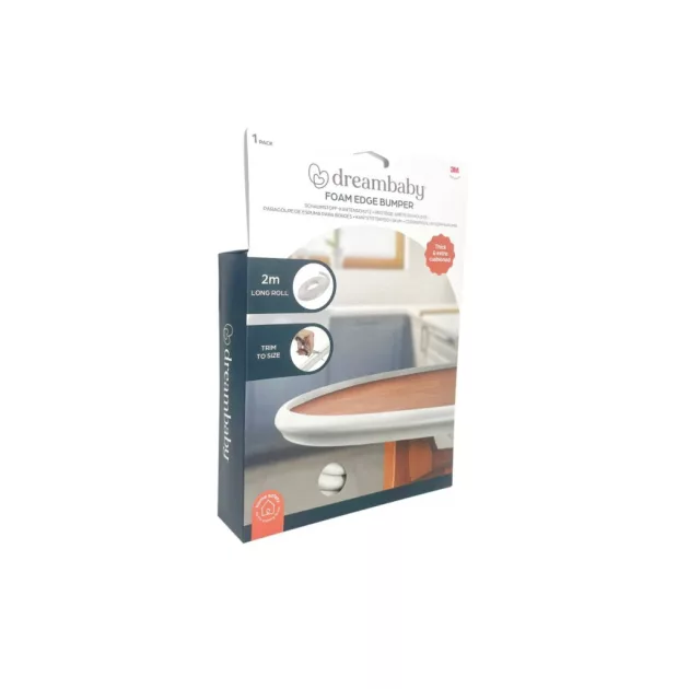 Dreambaby Foam élvédő 2m - szürke