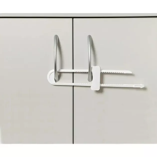 Dreambaby Tolóajtós szekrényzár - fehér