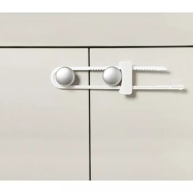 Dreambaby Tolóajtós szekrényzár - fehér