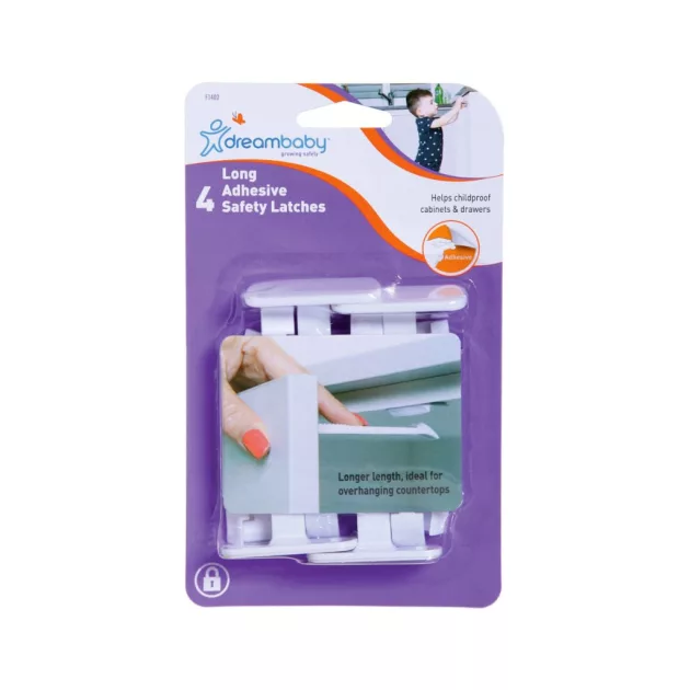 Dreambaby Öntapadós fiók vagy szekrényzár - 4 db