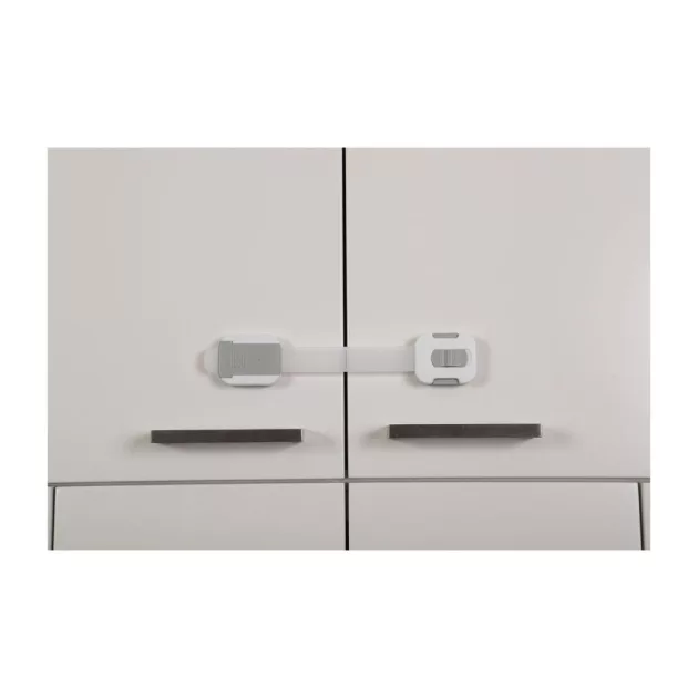 Dreambaby Adapta-latch multifunkciós zár - fehér/szürke