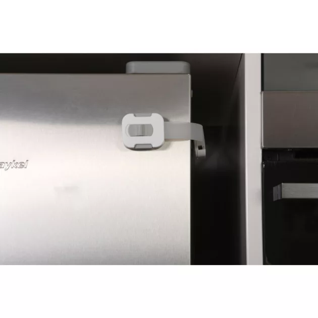 Dreambaby Adapta-latch multifunkciós zár - fehér/szürke