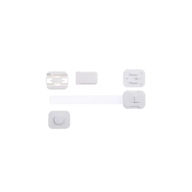 Dreambaby Adapta-latch multifunkciós zár 2db - fehér/szürke